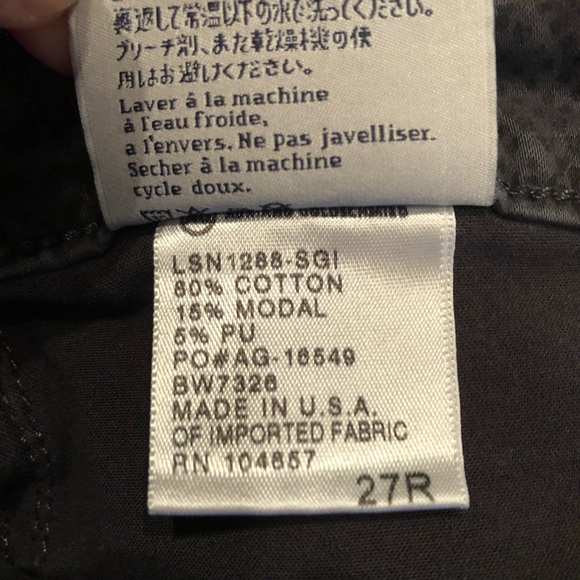 AG Adriano Goldscmied Animal Print The Legging Super Skinny Fit Jean - Picture 13 of 16